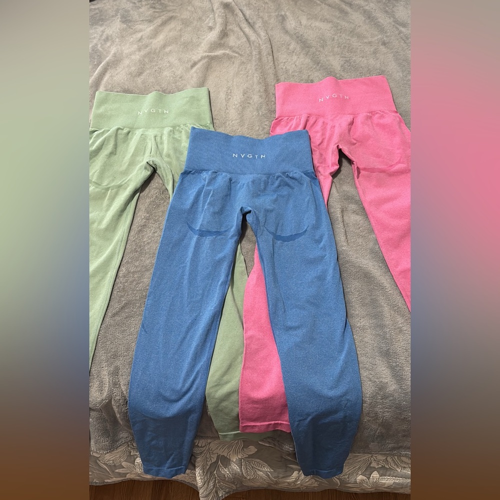 NVGTN Blue countour Leggings